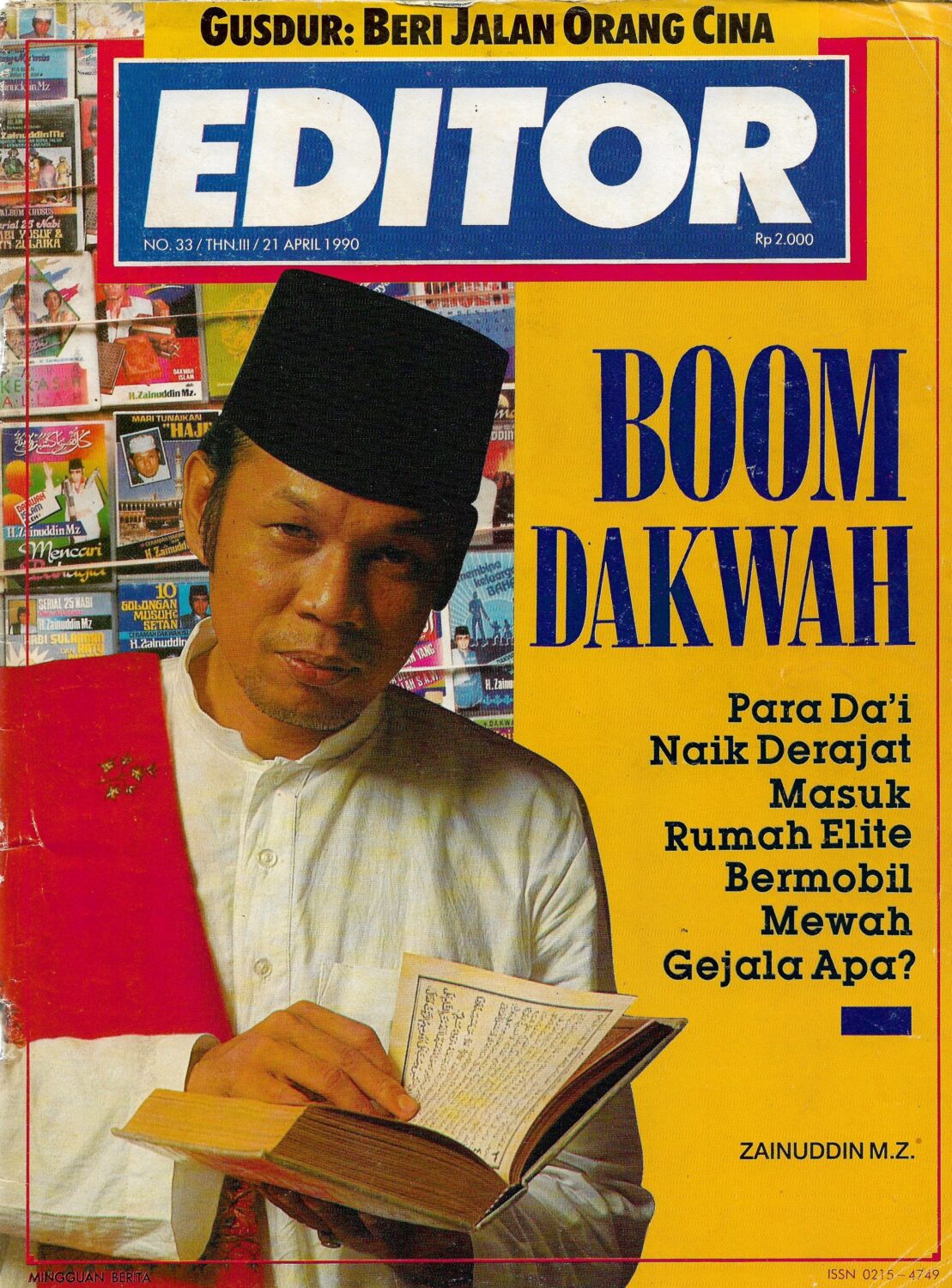 Editor, 21 April 1990