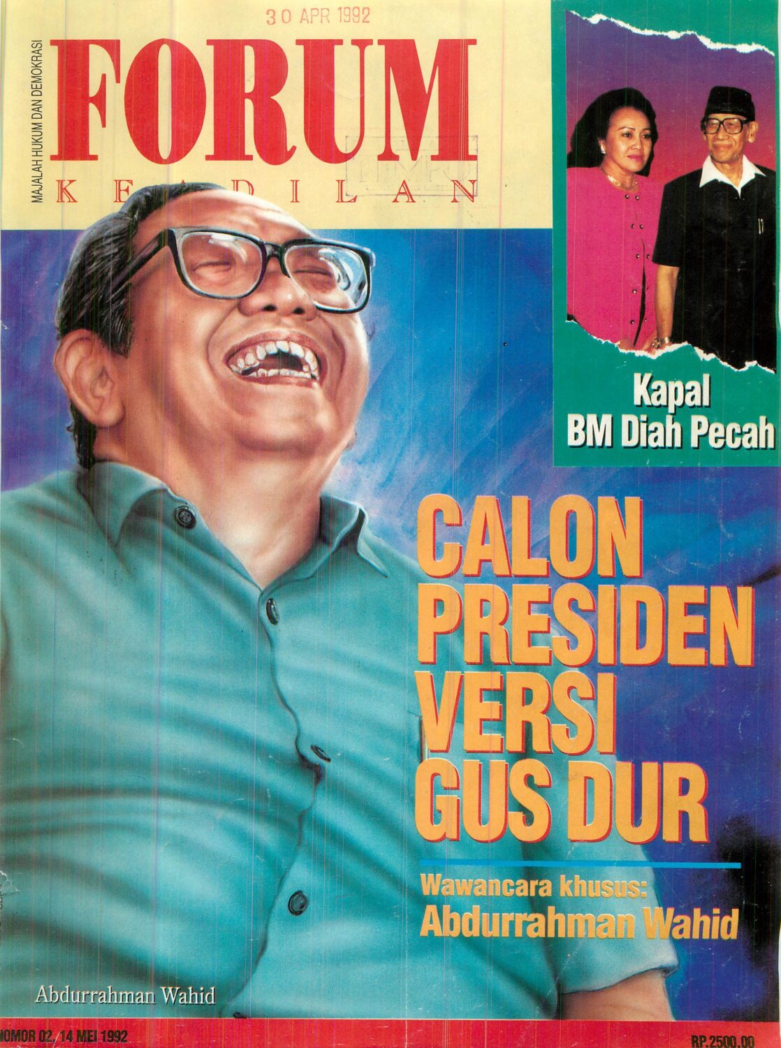 Forum Keadilan, 14 Mei 1992